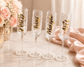 Pearl Bliss Personalized Champagne Flute